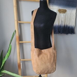 Roots Grommet Shoulder Bag